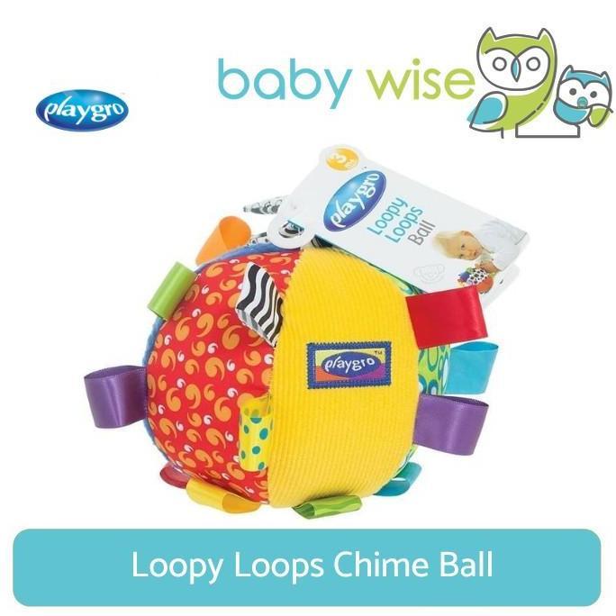 Playgro Loopy Loops Chime Ball - Mainan Anak