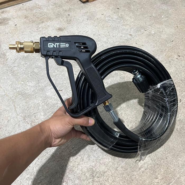 PAKET SELANG JET CLEANER 5/10/15/20/25 METER + HOSEGUN JET CLEANER SEMPROTAN AIR PENDEK LAKONI LAGUA