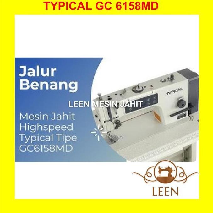 Terlaris Typical Gc6158Md Typical Gc 6158Md Direct Mesin Jahit Highspeed 1 Jarum Leen