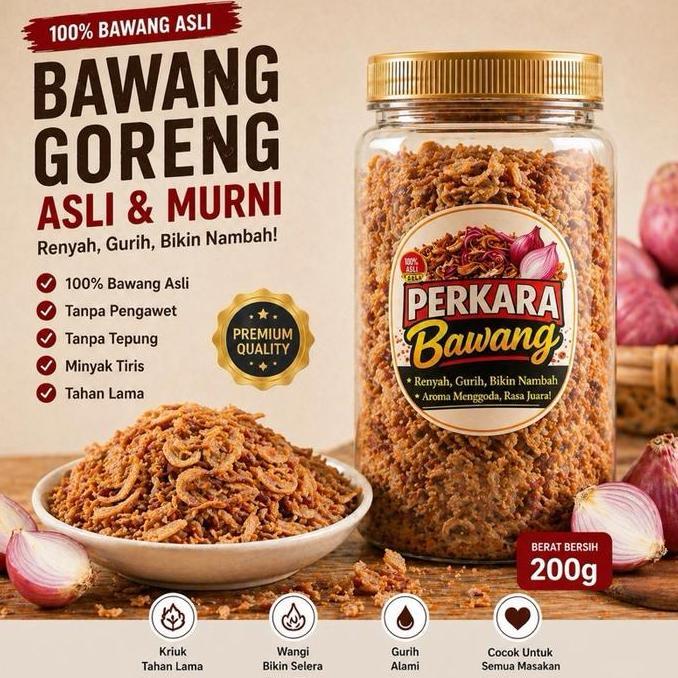 Pilihan- Bawang Goreng Premium Murni