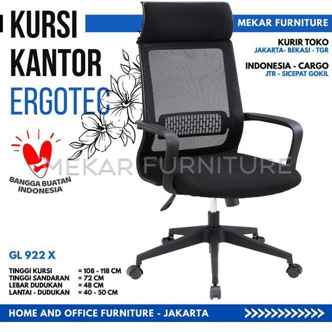 Kursi Kantor Ergotec - 922