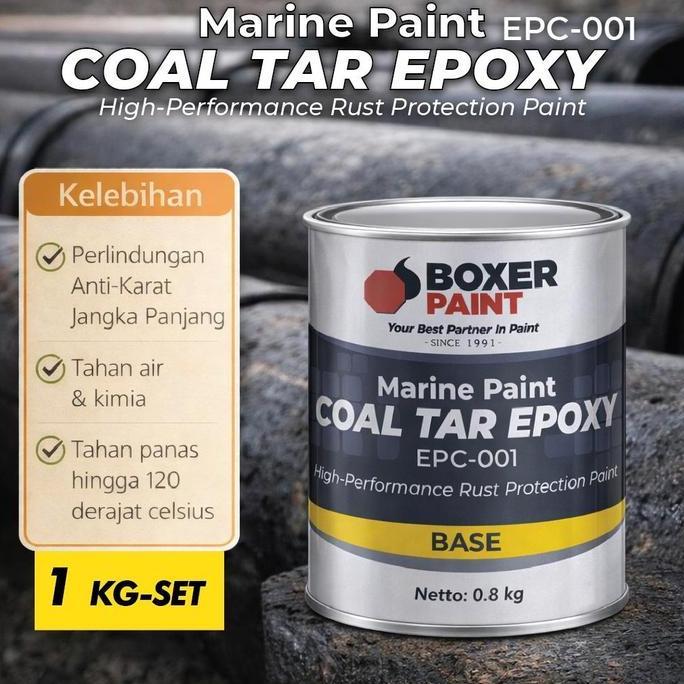 Cat Epoxy Anti-Karat BOXER Coal Tar Epoxy (1 KG-SET)