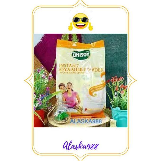 Youmilk- Unisoy Nutritious Soya Milk Powder Sugar Free - Susu Kedelai Diet Bpom Halal (8 Sachet)