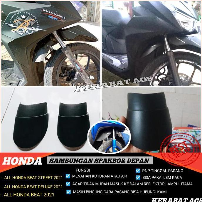SPAKBOR KOLONG HONDA BEAT NEW 2021 SAMBUNGAN SPAKBOR DEPAN AKSESORIS RESTOCK