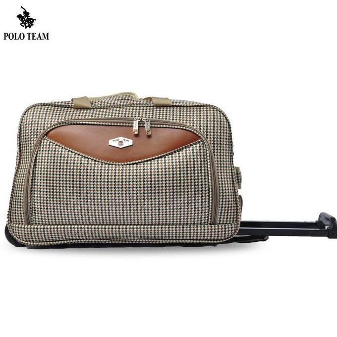 Majuaja- Tas Travel Bag Troli Polo Team Roda 30050
