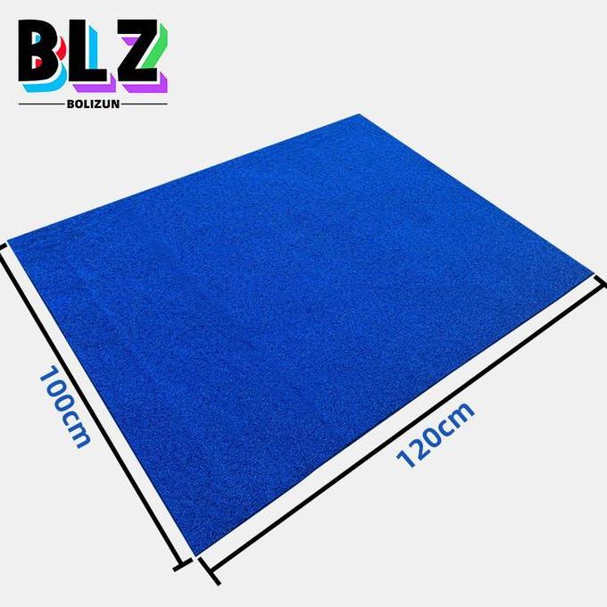 Keset Karpet PVC Mie / Bihun Meteran - 100 x 120 biru coklat Hijau Hitam Kain Lantai 2805