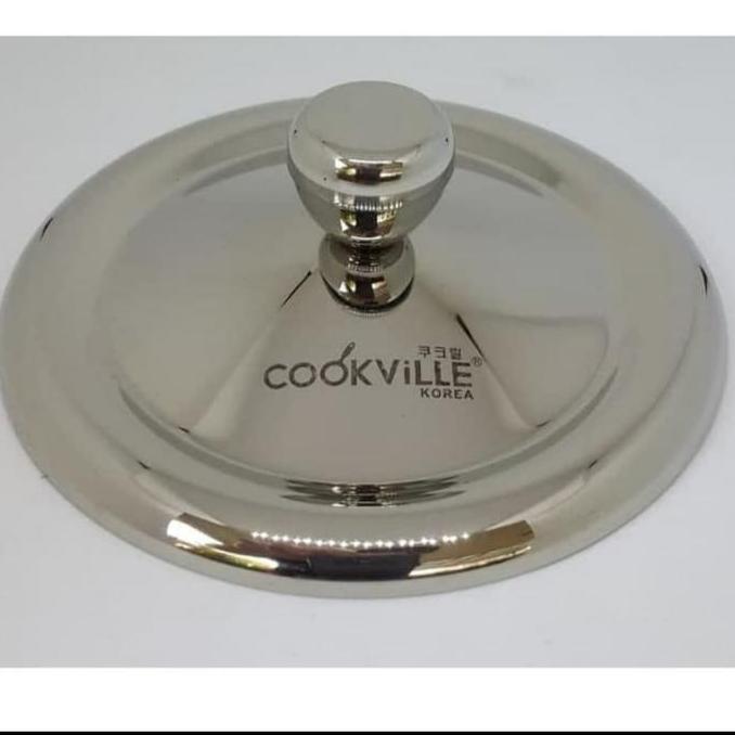 Tutup gelas mug stainless cookville korea 9cm 3pcs korea HT