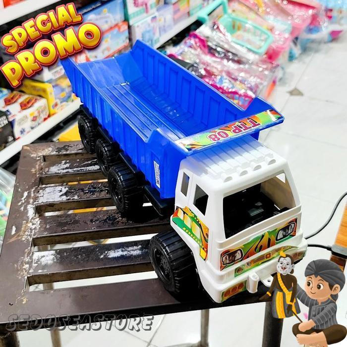 Truk Mainan Dump Pasir Plastik Keren Lucu | Ttp08