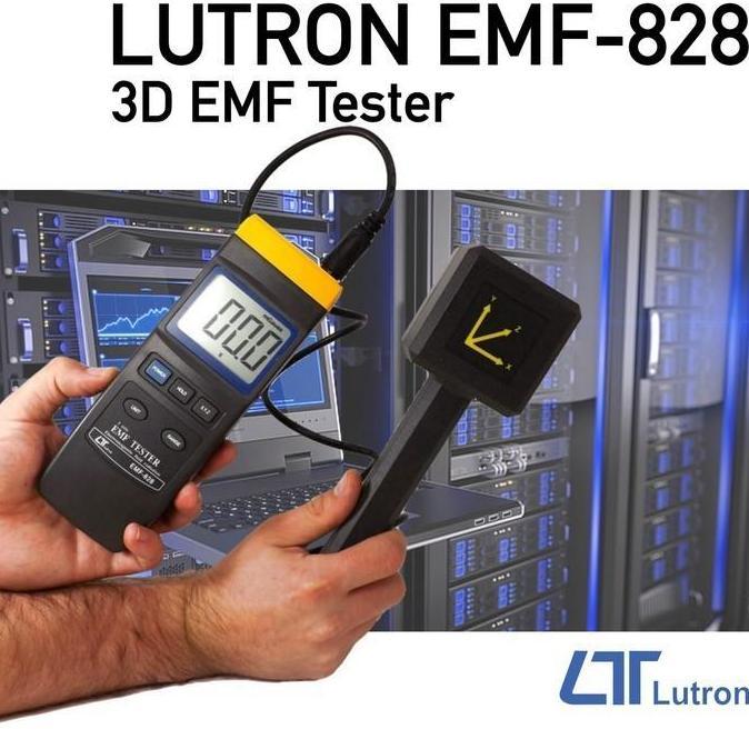 NEW Lutron EMF-828 3D EMF Tester Electromagnetic Field Tester - EMF-827 EMF-819