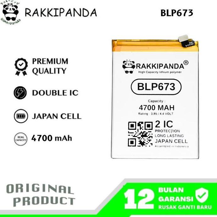 RakkiPanda BLP673 Compatible With Oppo A3S/A5/A5S AX5S/A7/A11K/A12 2020/A31 2020/Realme C1/Realme 2 