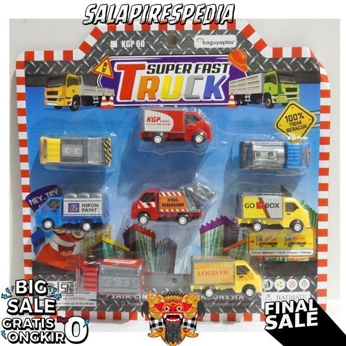 Mainan Truck Kargo Miniatur Truck Kargo Kgp 60