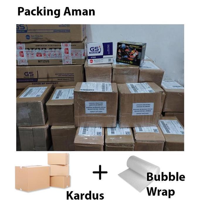 AKI MOTOR SATRIA FU, SATRIA F150, RAIDER ALKALINE GTZ7S AKI KERING GRANDCELL JAMINAN ORIGINAL 100% H