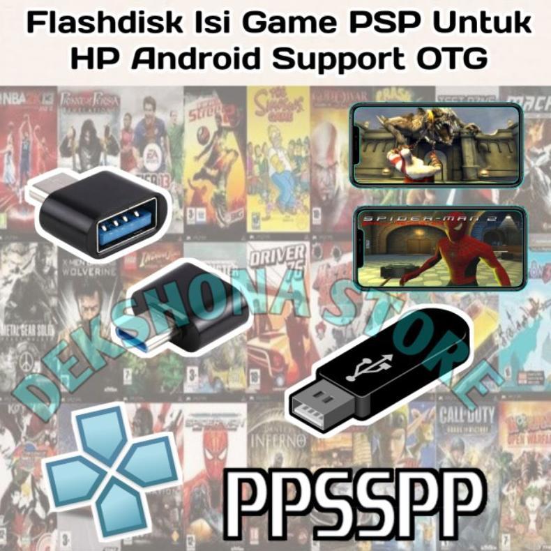 Flashdisk Game PSP Untuk Android Support OTG
