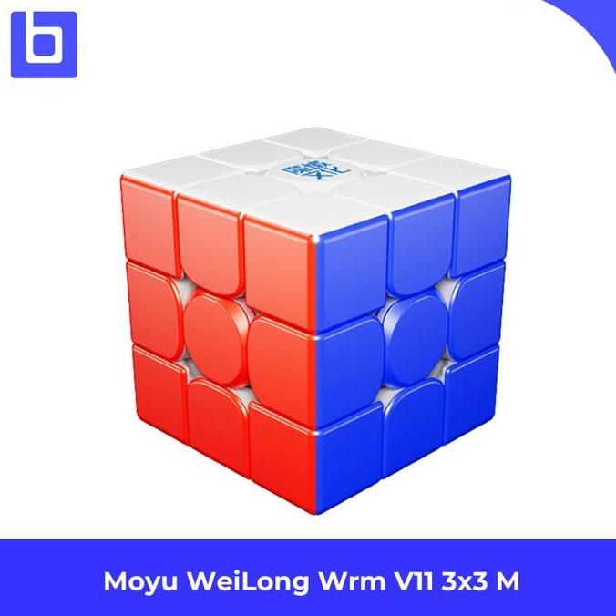 Cube 3x3 Moyu WeiLong Wrm V11 3x3 M (TERBAIK) (TERBARU) (TERMURAH)