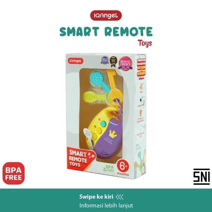 IQAngel Smart Remote Toys /Mainan Anak Remote Control Mobil / Mainan Kunci Mobil / Mainan Bayi Baby 