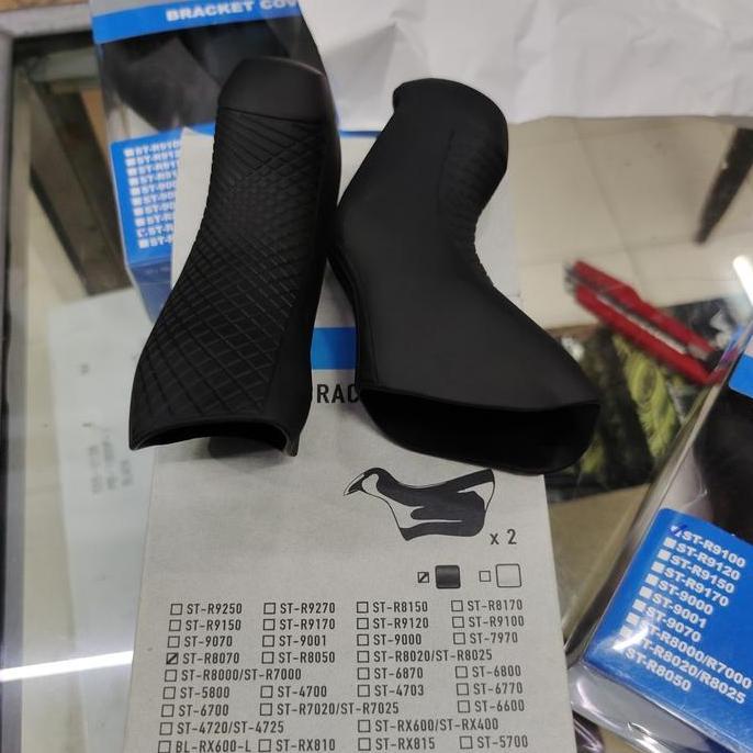Shimano Bracket Covers ST-R8070 Hood Cover Karet Brifter Ultegra Di2 Disc Brake R8070 Original Shima