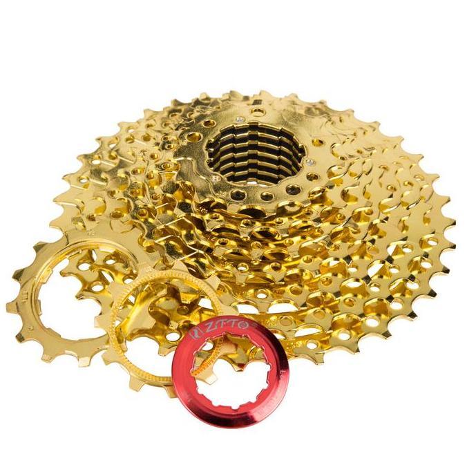 9 Speed GOLD Sprocket ZTTO GOLD 9 speed Sprocket 9sp 11-36T Sprocket 9