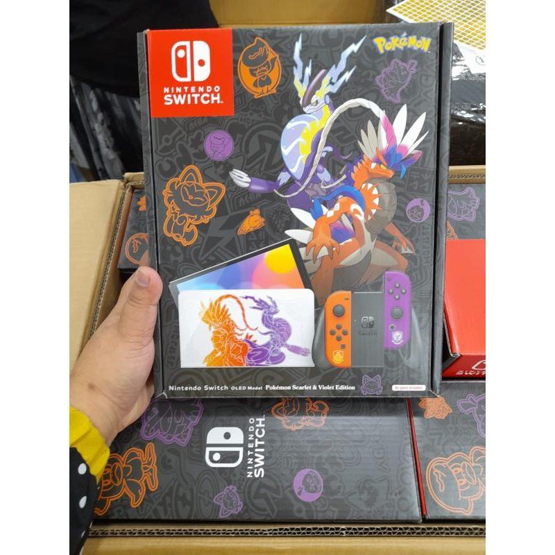 Nintendo Switch Oled White/Console Ofw/Cfw Isi Full Game