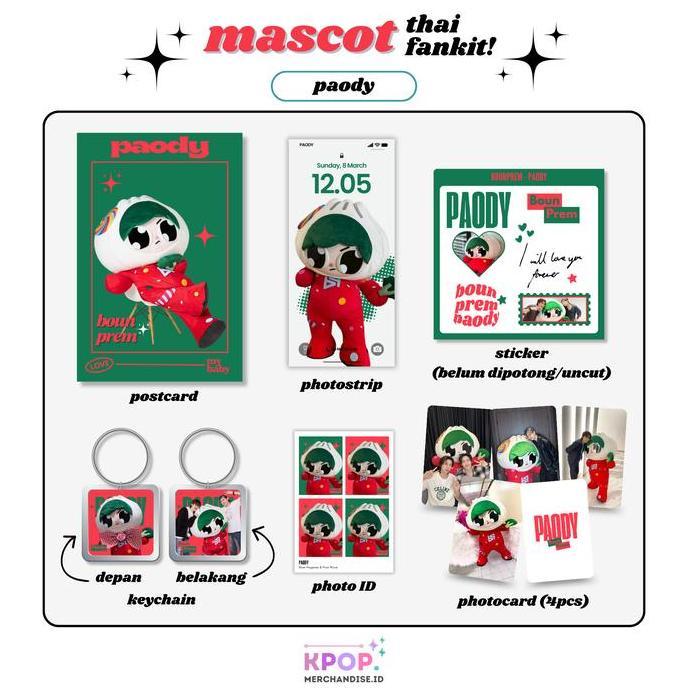 FANKIT MASCOT GMMTV FANMADE MINI FANKIT MASCOT GMMTV