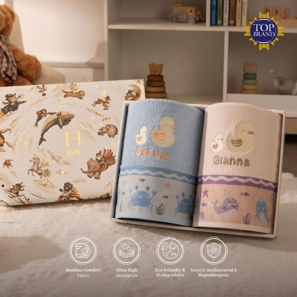 Howel and Co - Sea Kids (Kids Couple Towel)