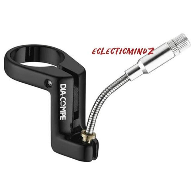 dia compe 1707 1 1/8" cantilever cable guide black