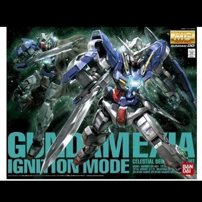 GUNDAM MG OO EXIA IGNITION MODE GN-001 | 61015 / 68711 ( ORIGINAL BANDAI)