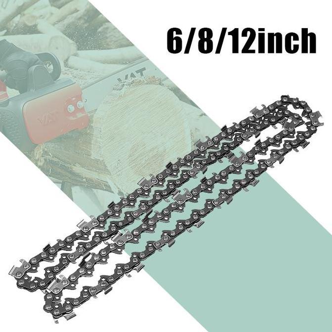 Rantai Mata Chainsaw Mini 6/8/12Inch Aksesoris rantai gergaji listrik