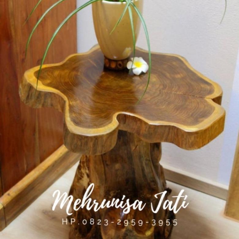 NEW meja akar jati/meja samping/meja akar/meja akar murah/meja minimalis/meja bonsai/meja kayu bonsa