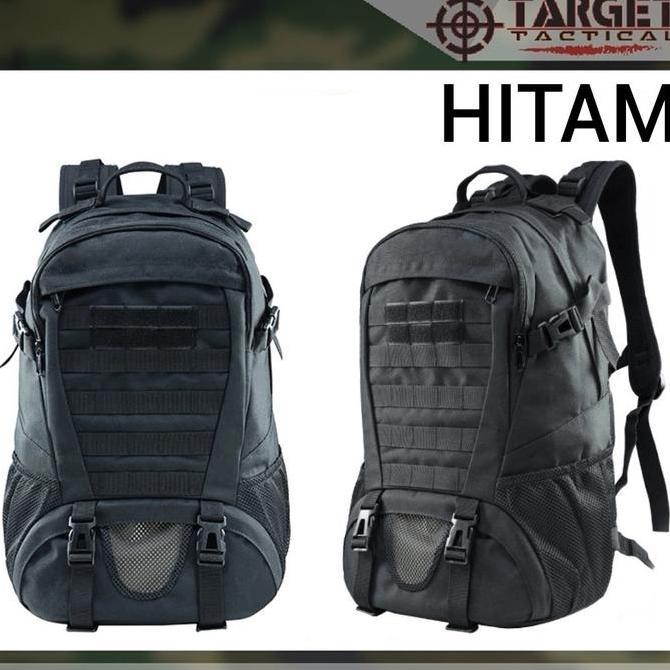 (Good) Tas Ransel Tactical 7092 Import Silver Knight USA ORIGINAL - Hitam