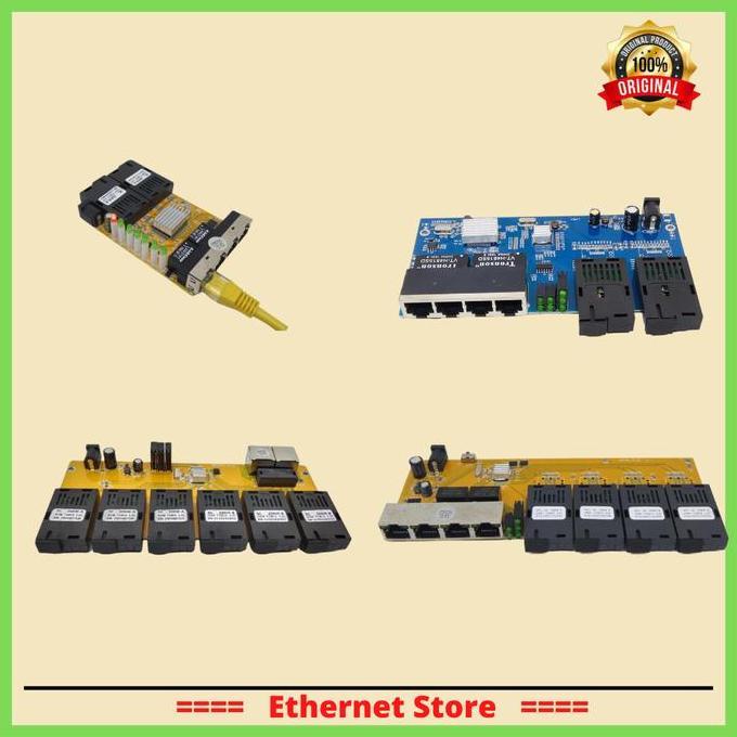Pilihan- Fiber Media Converter Board Only