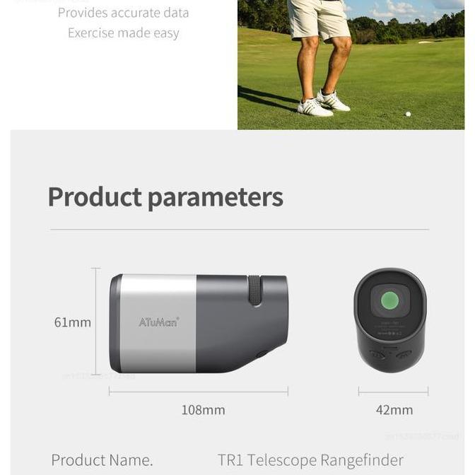 Rangefinder 1200m / 800m atuman duka golf hunting meter alat ukur jarak