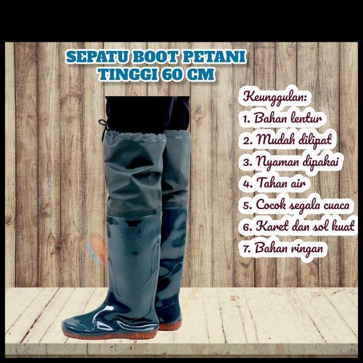 Promo Sepatu Boot Kebun Sepatu Celana Pertanian 60 Cm