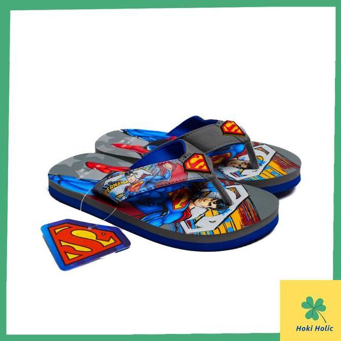 New- Ando Sandal Anak Cowok Karakter Superman - Ando Spm 2305