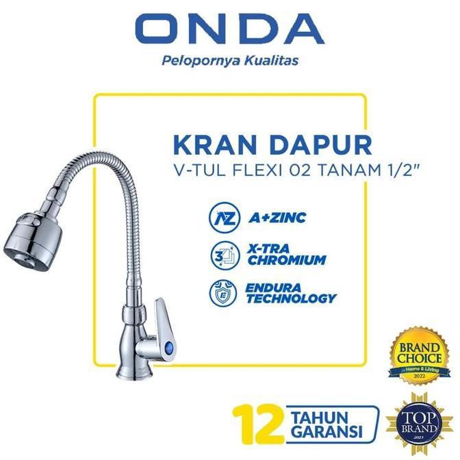 Kran Angsa Meja Fleksibel Onda V-TUL Flex02 / Kran Angsa / Kran Dapur
