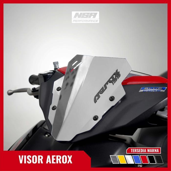 NSA VISOR AEROX WINDSHIELD AEROX ALL AEROX NEW AEROX CONNECTED 2021-2022 VISOR AEROX 2021 AKSESORIS 