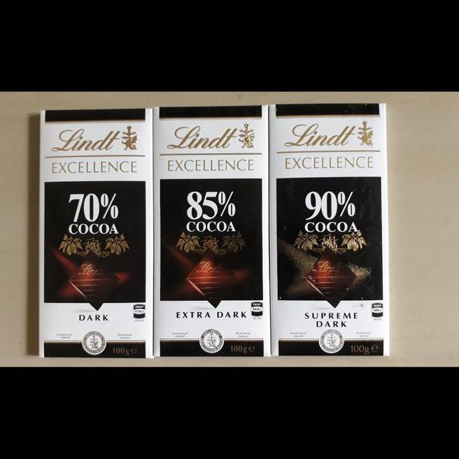 Lindt Excellence Dark Chocolate Coklat