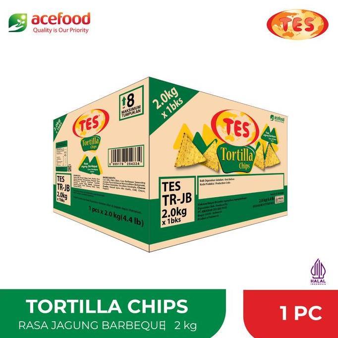 READY TES TORTILLA 2.0 kg JAGUNG BARBEQUE