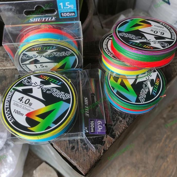Veii- New- Senar Pe, Benang Pancing Pe Braid, Tali Pancing Pe