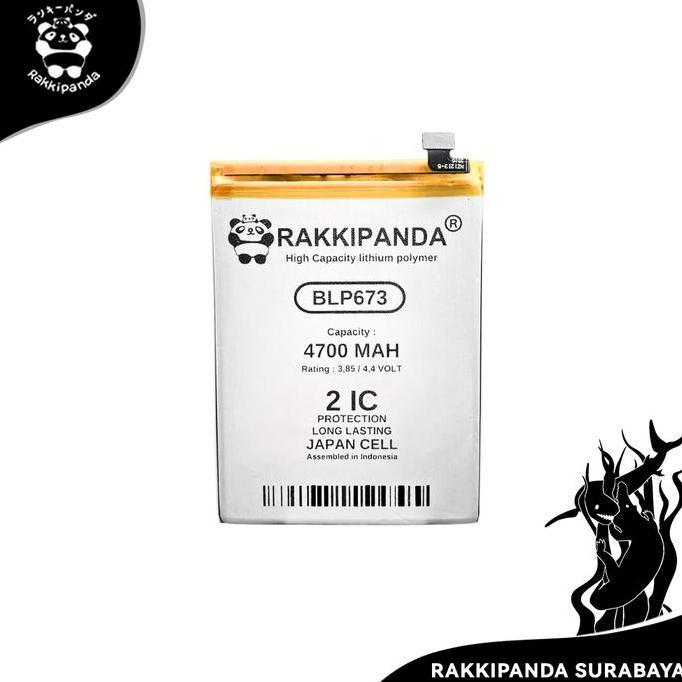 RakkiPanda Baterai BLP673 Compatible With Oppo A3S/A5/A5S AX5S/A7/A11K/A12 2020/A31 2020/Realme C1/R