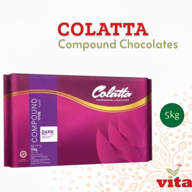 Colatta Dark Chocolate Compound Coklat Batang 5Kg