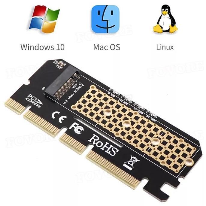 PCI EXPRESS PCIE X16 TO M2 NVME SSD