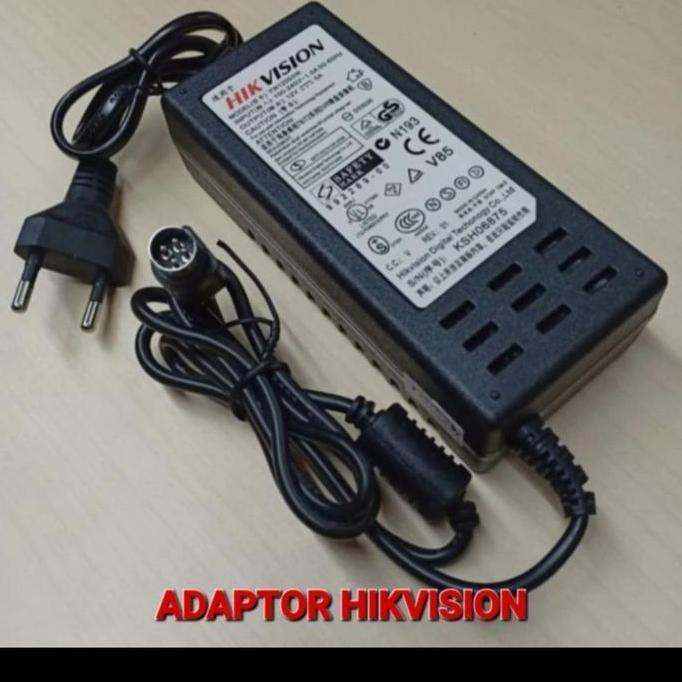 Adaptor hikvision 12V 5A 4 pin DVR Adaptor NVR CCTV Adaptor HIKVISION (TERBAIK) (TERBARU) (TERMURAH)