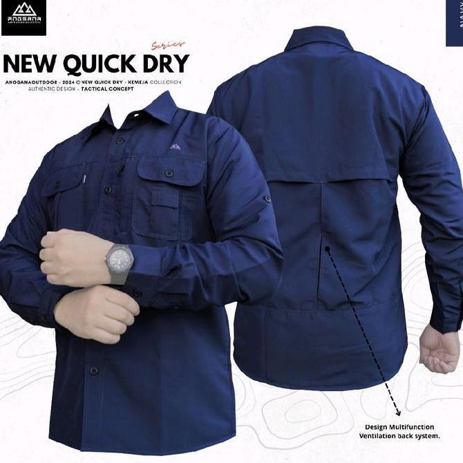 Kemeja Angsana Quick Dry Concept 02