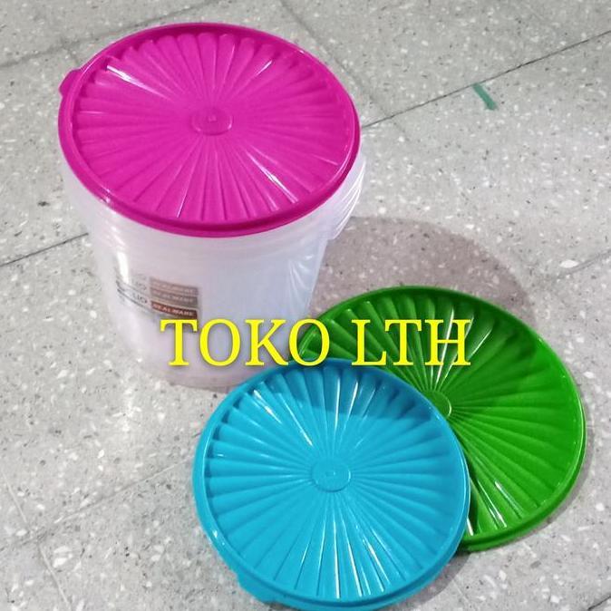 Bebasaja- Toples Plastik 10 Liter Murah Sealware Jumbo Keler Peyek Kue Kerupuk