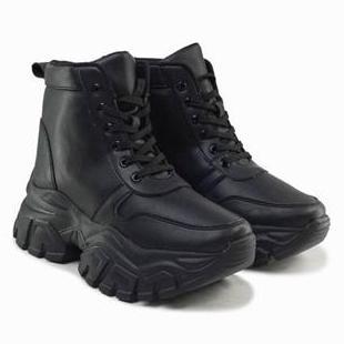 SEPATU SNEAKERS WANITA JOHNSON - ERIS BLACK Boots Shoes