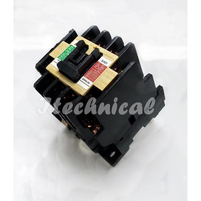 yoriezmart- MAGNETIC CONTACTOR SK-21 220V 380V / AC KONTAKTOR SK 21 220VAC 380 VAC Diskon