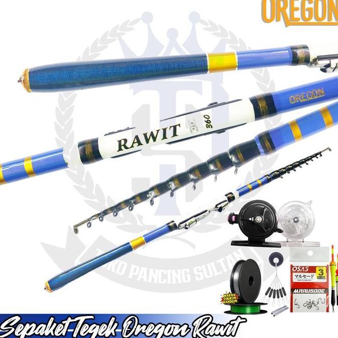 Set Lengkap Tegek Kolong Oregon Bahan Carbon Ruas Pendek