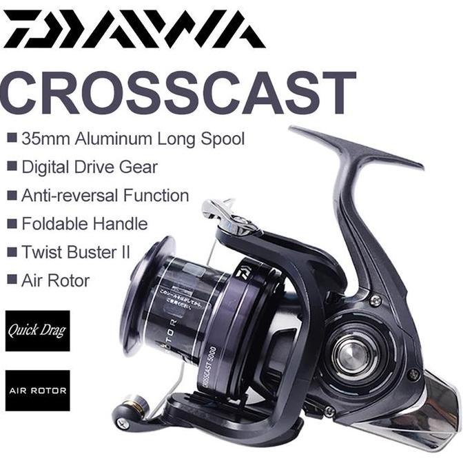 Daiwa Crosscast 6000 Surf Reel Pasiran Rock Fishing Pancing