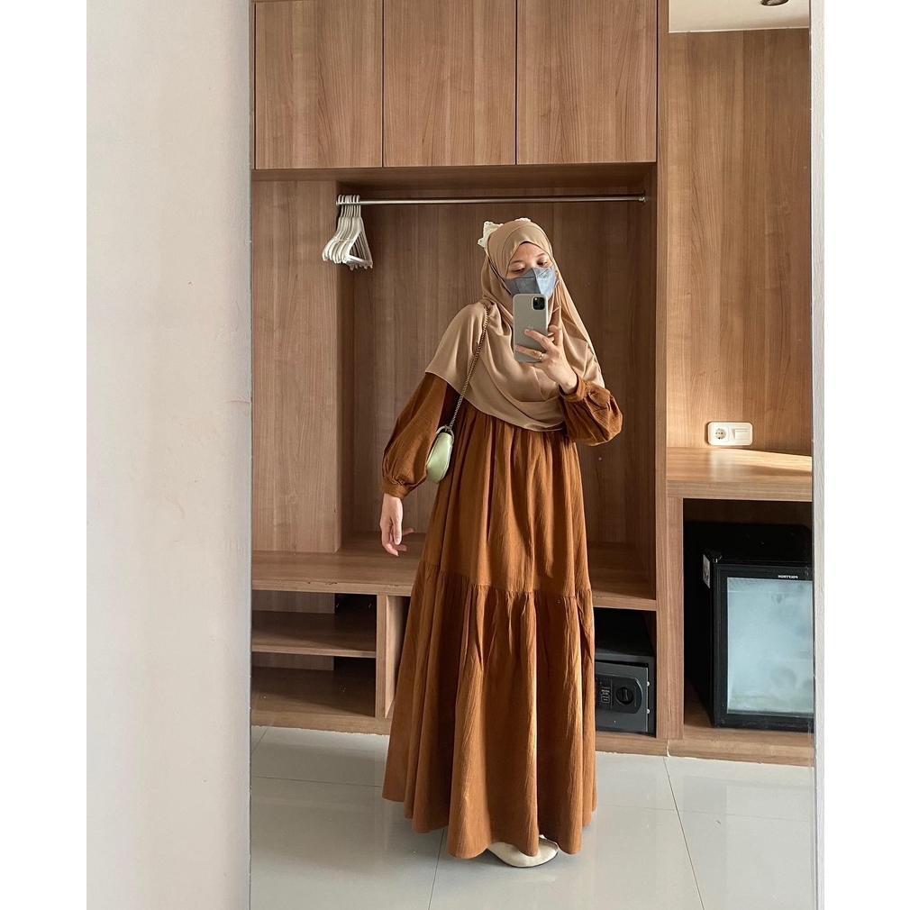 PROMO ELEA DRESS MIANA.DAILY/GAMIS LINEN CRINKLE