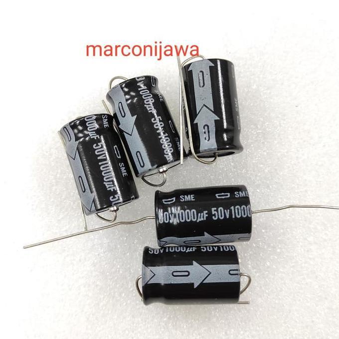 KAPASITOR 1000UF 50V AXIAL RESTOCK